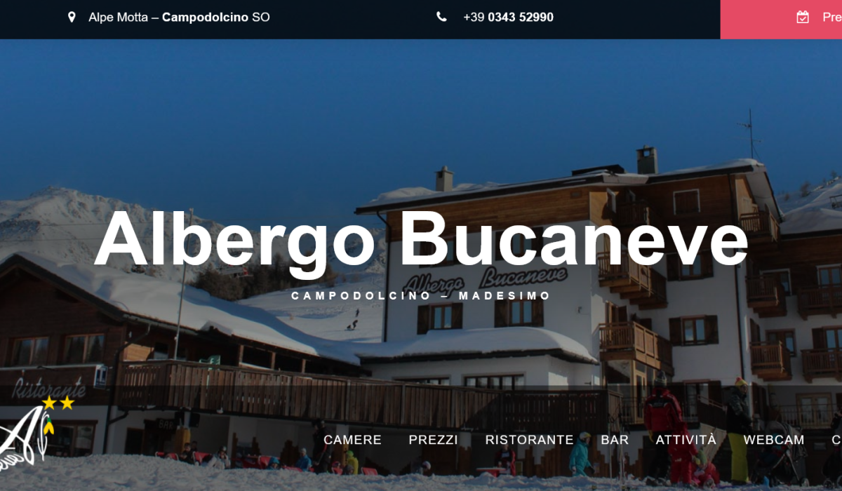 Screenshot 2025-04-16 at 21-16-40 Albergo Bucaneve - Hotel Ristorante e Bar a Campodolcino - Alpe Motta