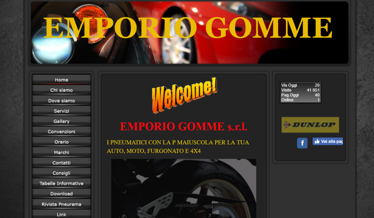 Screenshot 2025-04-16 at 22-07-01 Emporio Gomme s.r.l. di F.lli Greco a Torino pneumatici gomme convergenza equilibratura riparazioni - Emporio Gomme s.r.l. di Greco Gianfranco a Torino