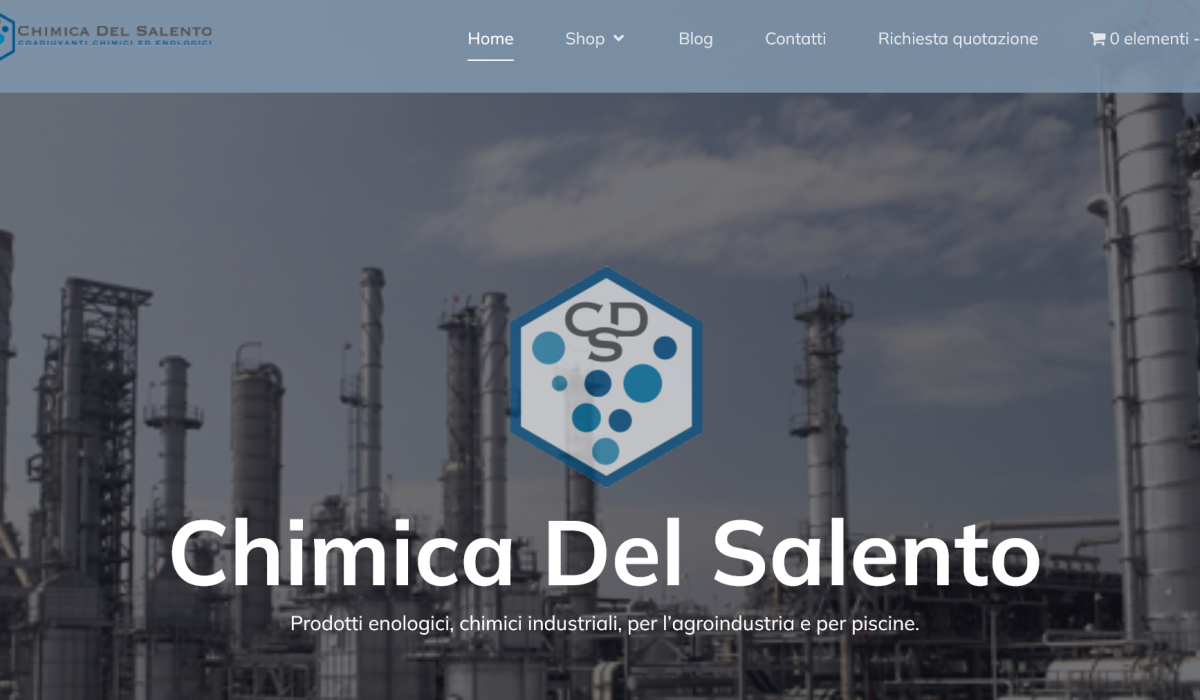 Screenshot 2025-05-19 at 22-25-07 Home - Chimica Del Salento Srl - San Donaci - BRINDISI
